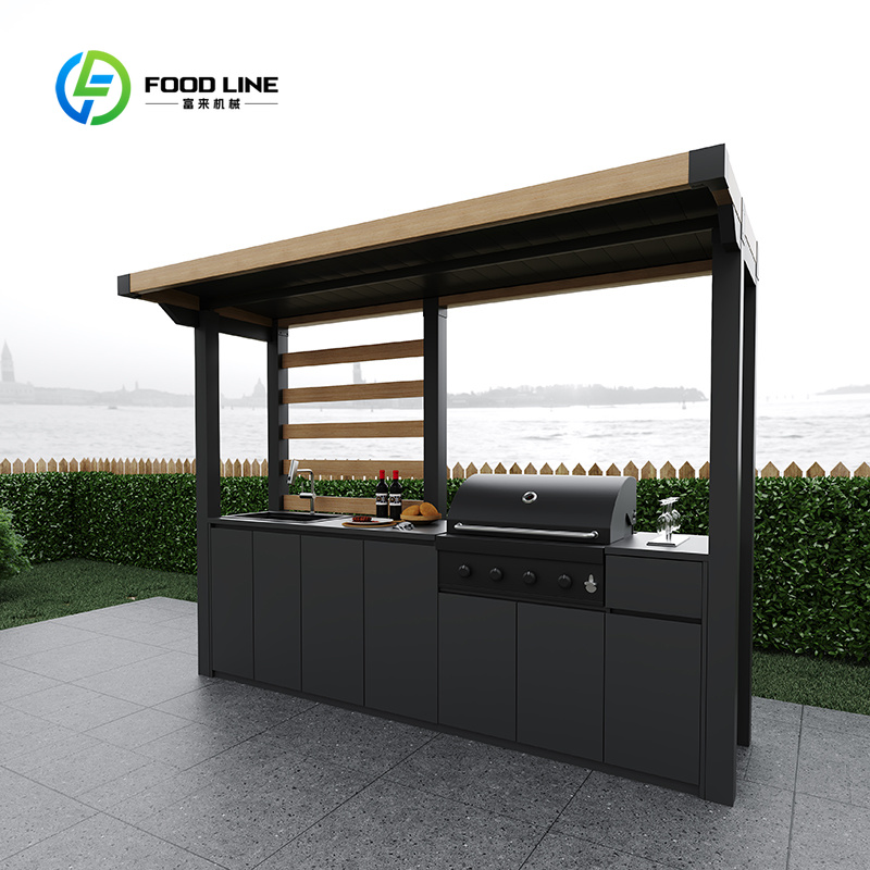 Kitchen Appliances Countertop - Outdoor Kitchen Modular BBQ Island Patio