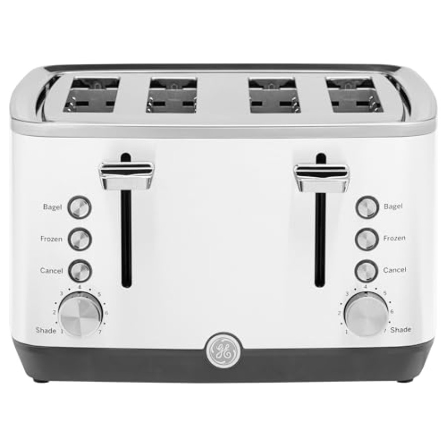 Kitchen Appliances Countertop - 4 Slice Toaster with Extra Wide