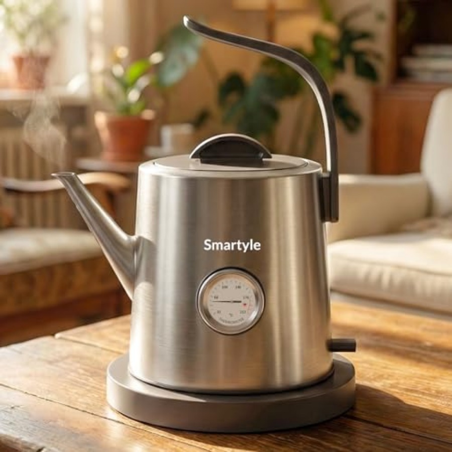 Electric Kettle Gooseneck - ® Electric Tea Kettle with Thermometer1.0L