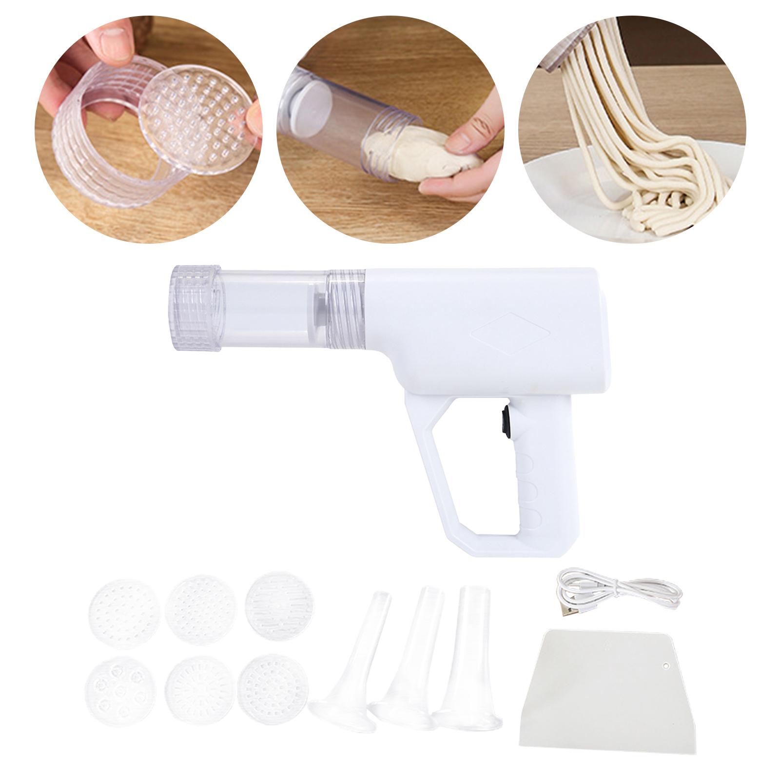 Pasta Machine Electric - Electric Pasta Maker with Measuring Cups,