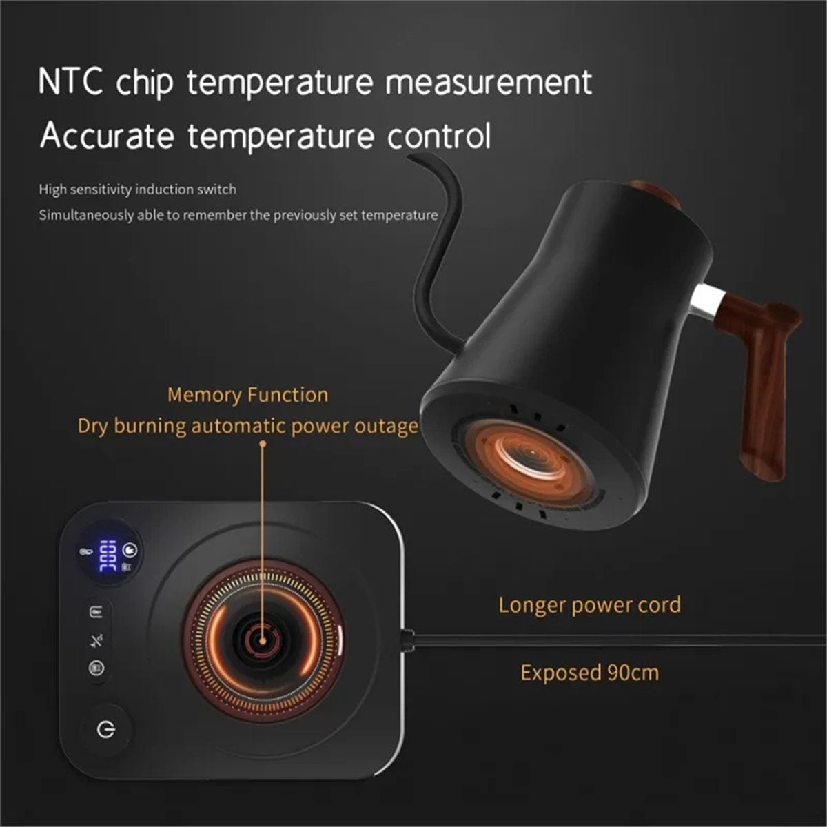 2026 New Electric Gooseneck Ke - đánh giá và giá Electric Kettle Gooseneck