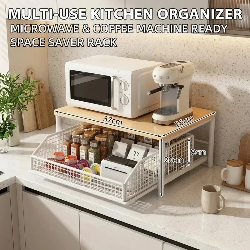 Microwave Coffee Maker Shelf O - đánh giá và giá Kitchen Appliances Countertop