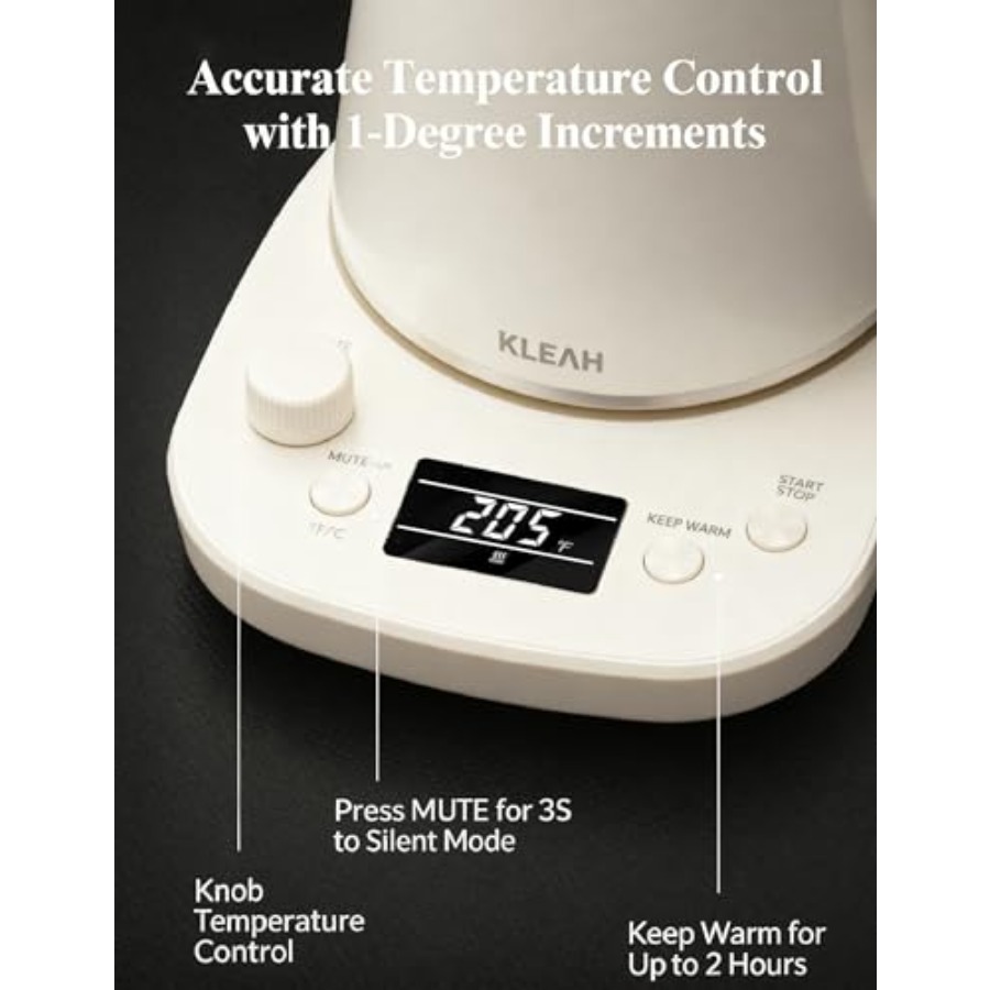 Gooseneck Electric Kettle with - đánh giá và giá Electric Kettle Gooseneck