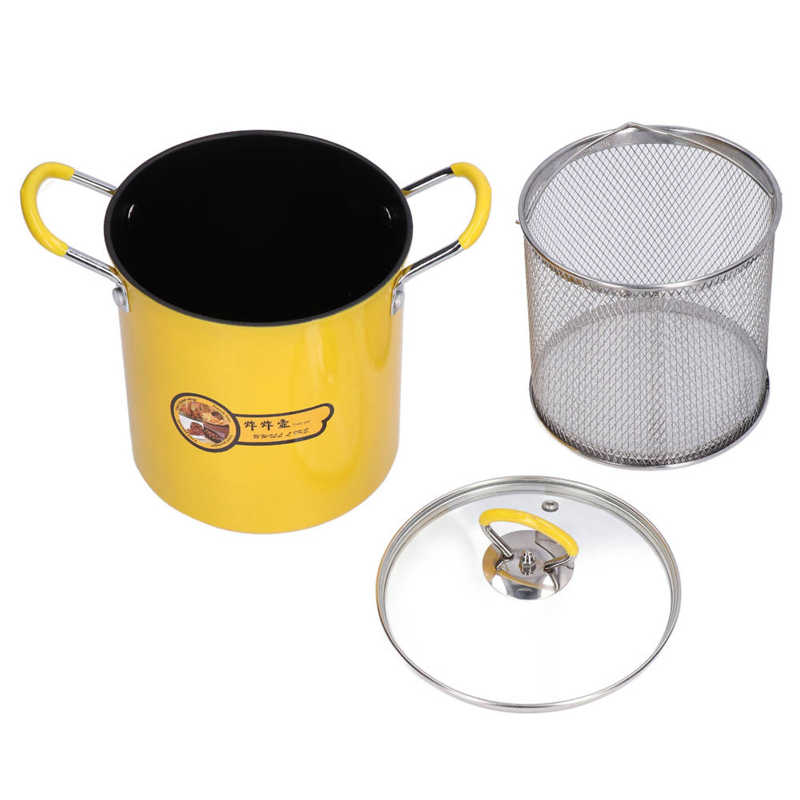 3L Mini Deep Fryer Pot Stainle - đánh giá và giá Kitchen Appliances In Japanese