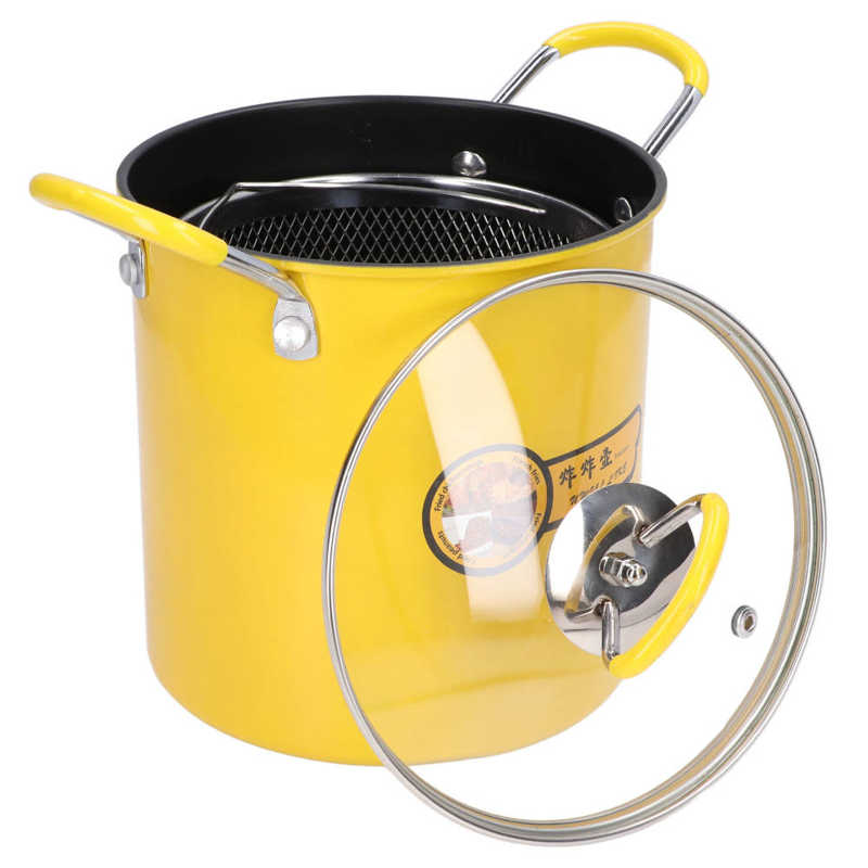 3L Mini Deep Fryer Pot Stainle - đánh giá và giá Kitchen Appliances In Japanese
