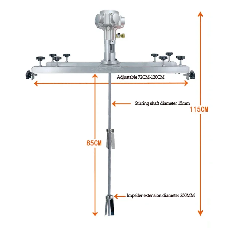 1pc Pneumatic /Electric Disper - đánh giá và giá Hand Mixer Electric