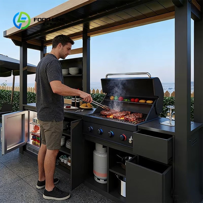 Outdoor Kitchen Modular BBQ Is - đánh giá và giá Kitchen Appliances Countertop