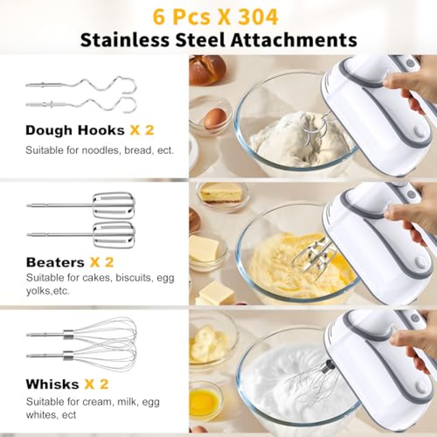 Cordless Electric Hand Mixer 1 - đánh giá và giá Hand Mixer Electric