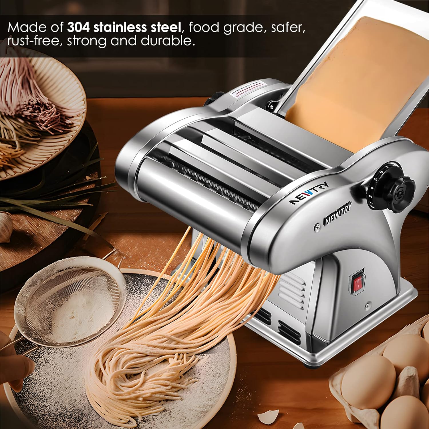 Electric Pasta Maker Noodle Ma - đánh giá và giá Pasta Machine Electric