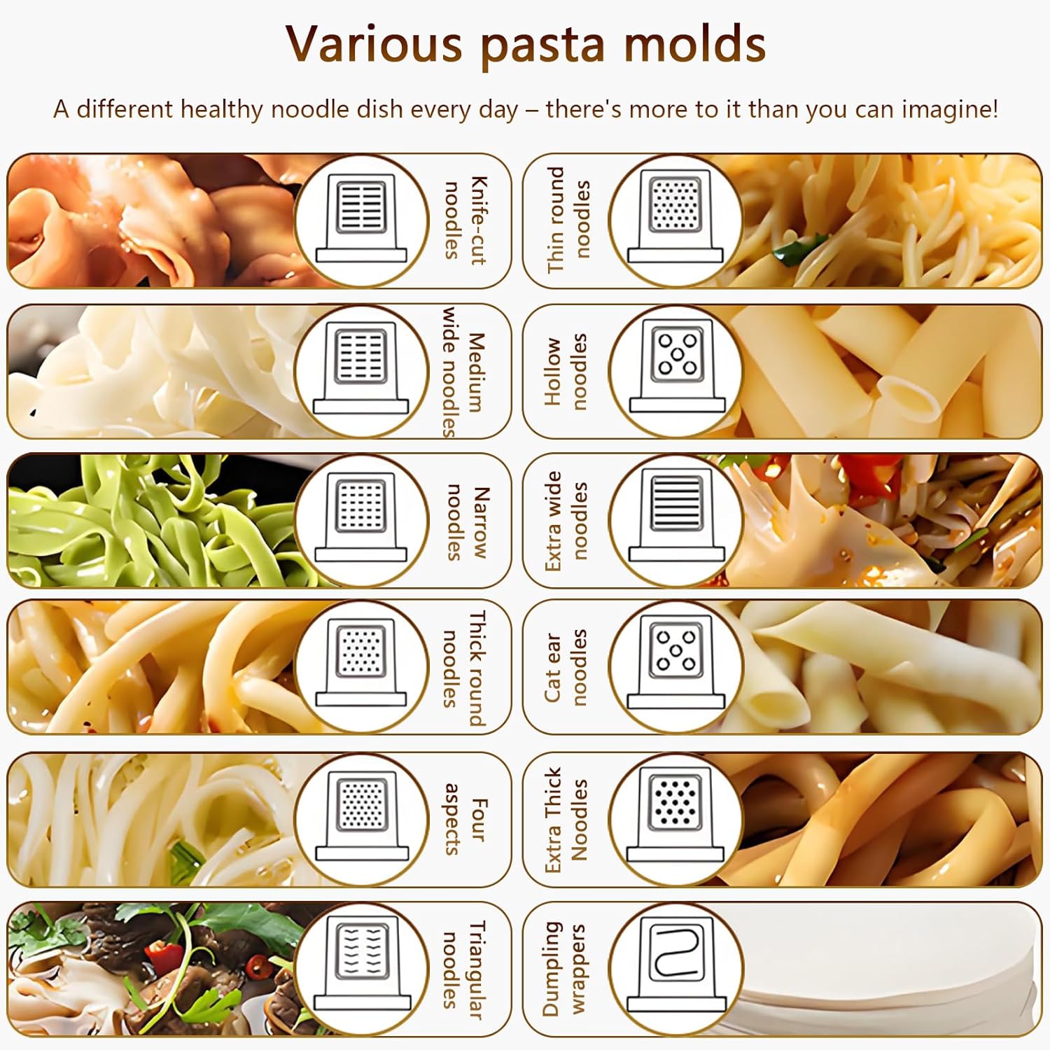 Electric Pasta Maker, Automati - đánh giá và giá Pasta Machine Electric