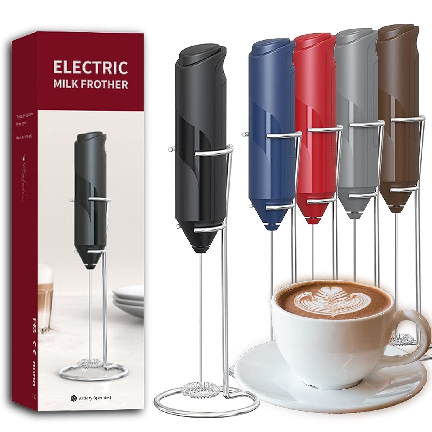 Electric Milk Foamer Coffee Ma - đánh giá và giá Hand Mixer Electric