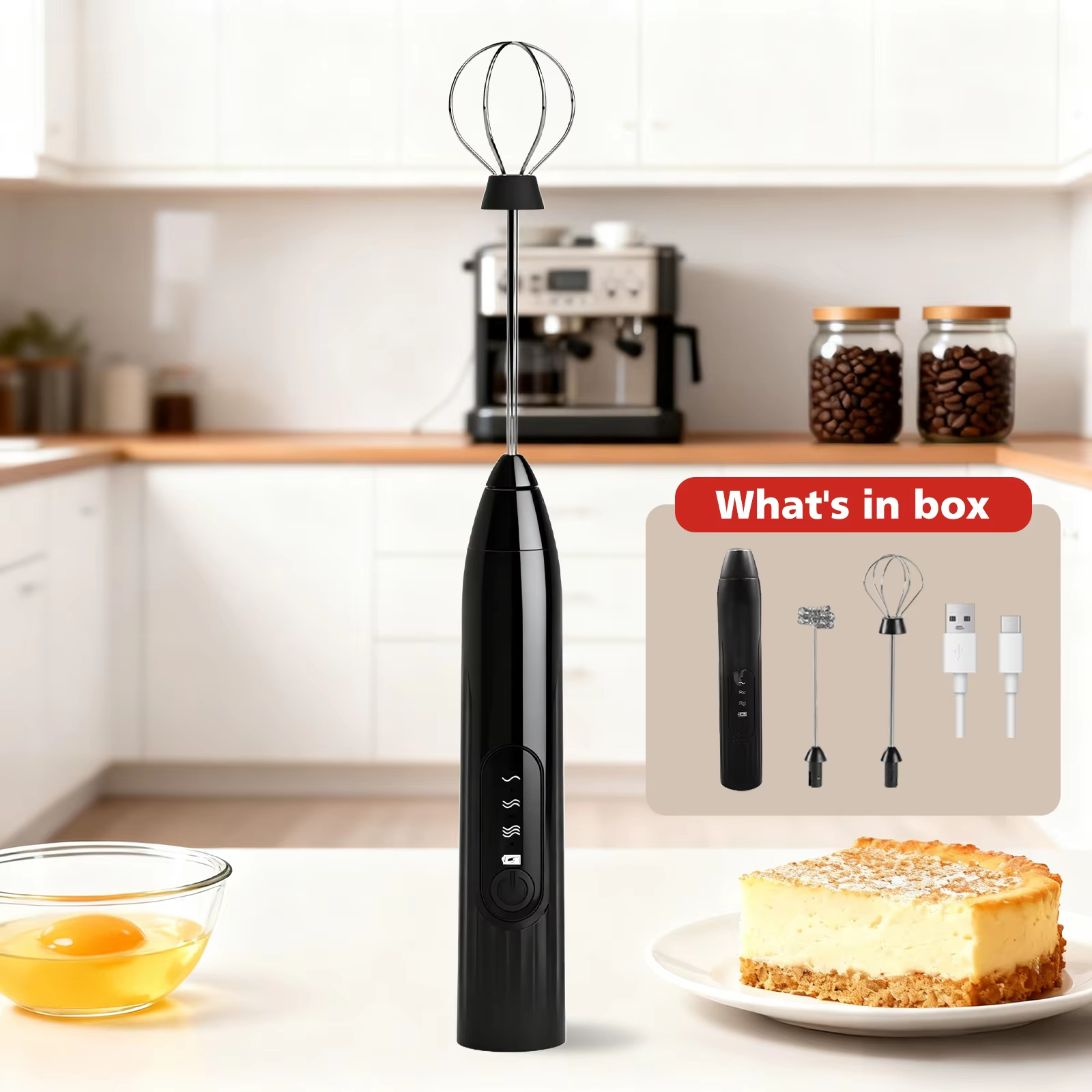 Wireless electric milk mixer - - đánh giá và giá Hand Mixer Electric