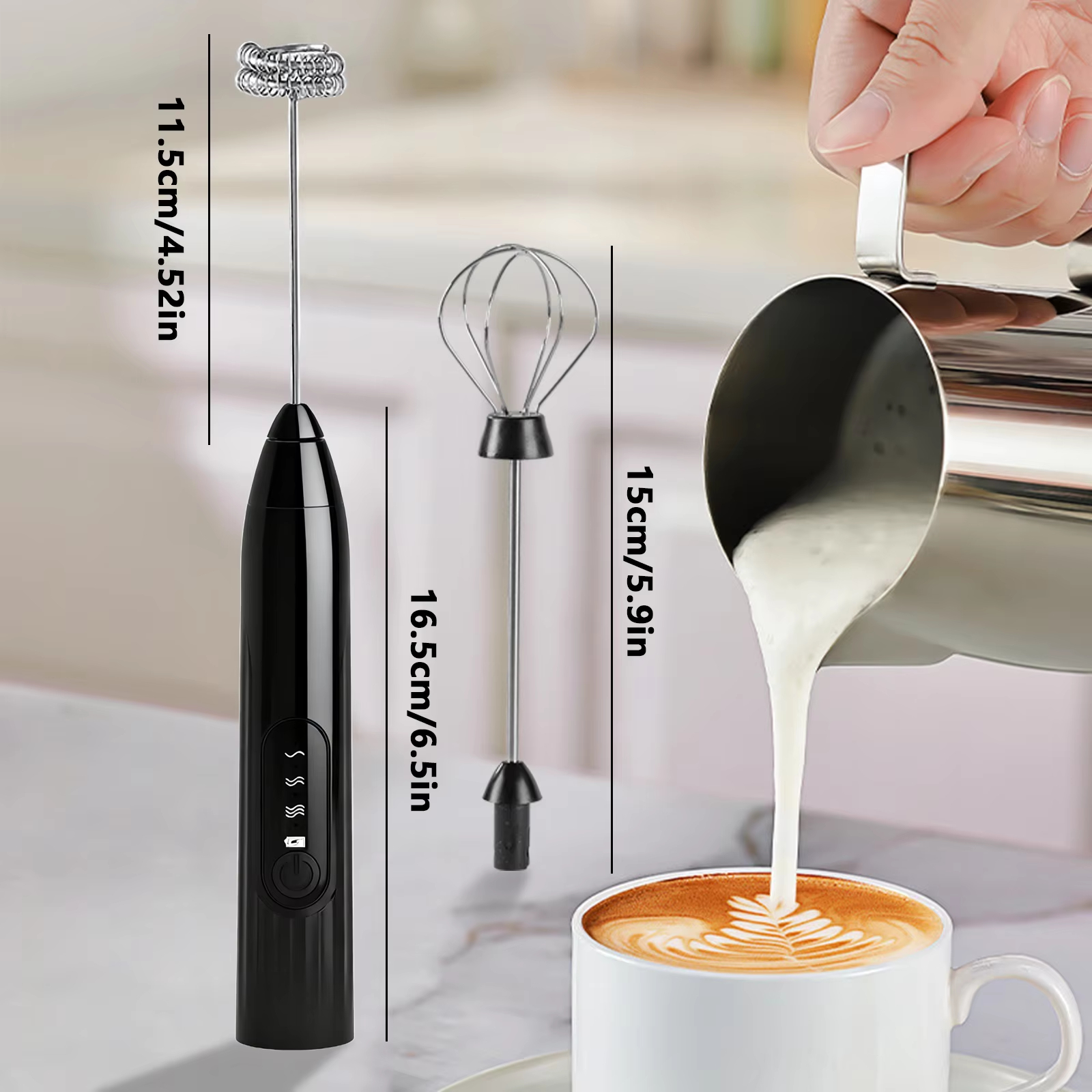 Wireless electric milk mixer - - đánh giá và giá Hand Mixer Electric