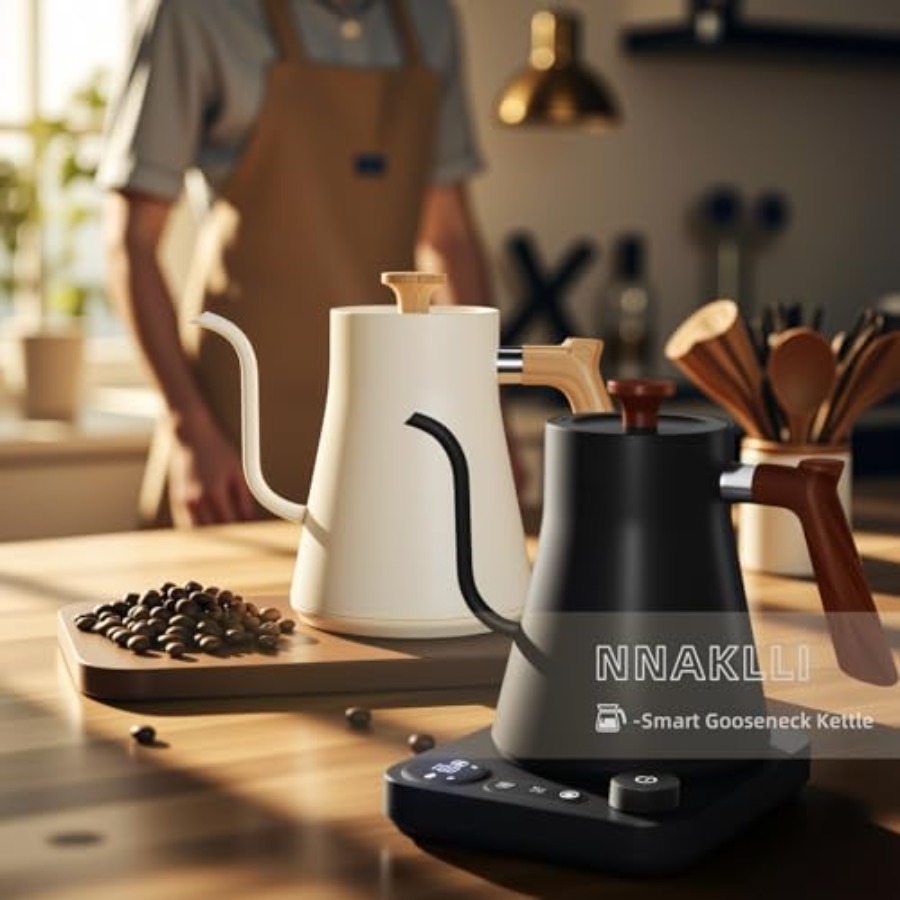 Smart Digital Electric Kettle  - đánh giá và giá Electric Kettle Gooseneck