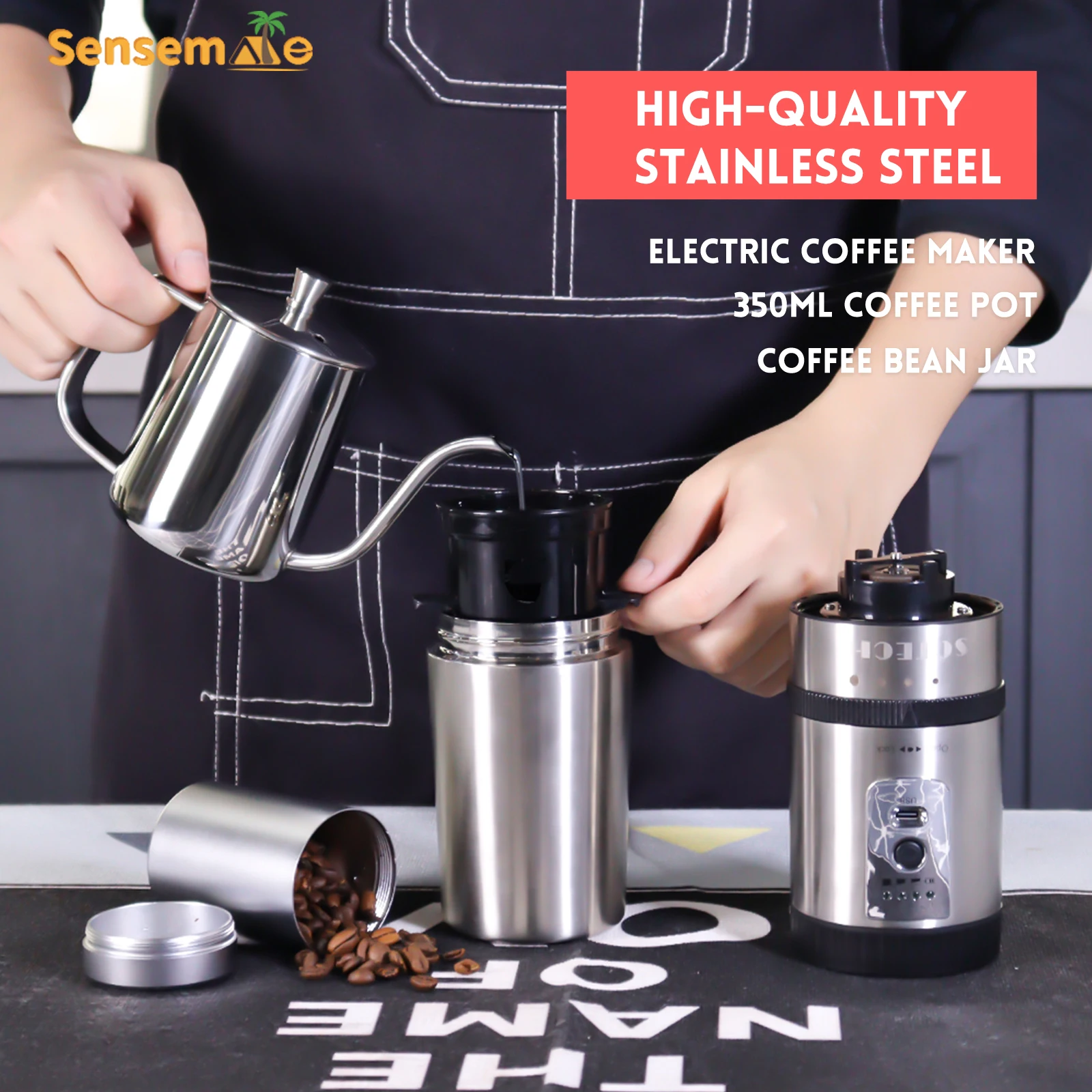 Portable Camping Coffee Set US - đánh giá và giá Electric Kettle Gooseneck