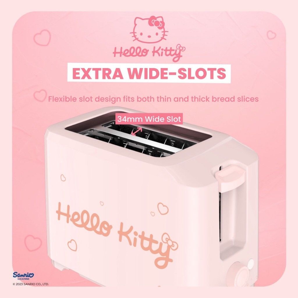 Hello Kitty Big Face Toaster S - đánh giá và giá Kitchen Appliances Gift Items