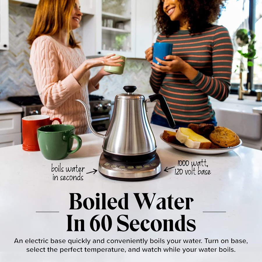 Gooseneck Electric Kettle with - đánh giá và giá Electric Kettle Gooseneck