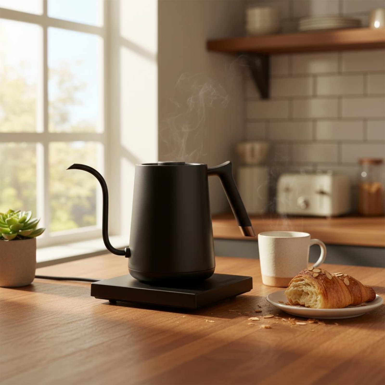 Electric Gooseneck Kettle Keep - đánh giá và giá Electric Kettle Gooseneck