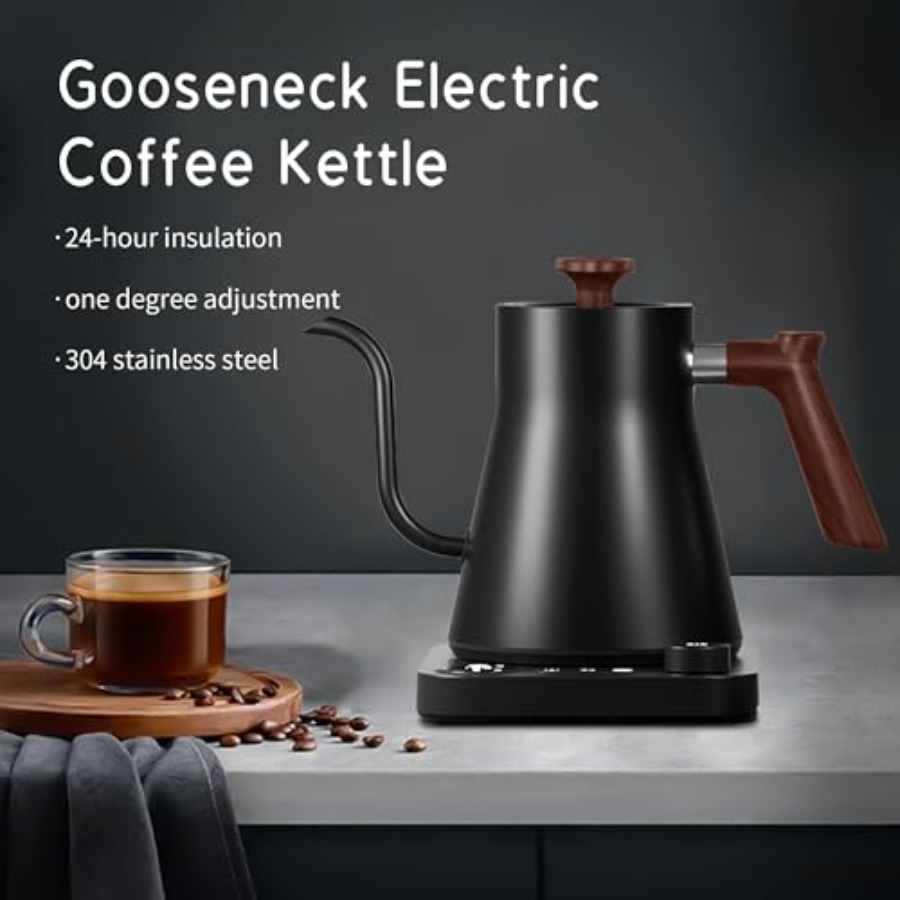 Electric Gooseneck Kettle with - đánh giá và giá Electric Kettle Gooseneck